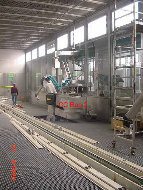 Der zweite Clearcoat Roboter